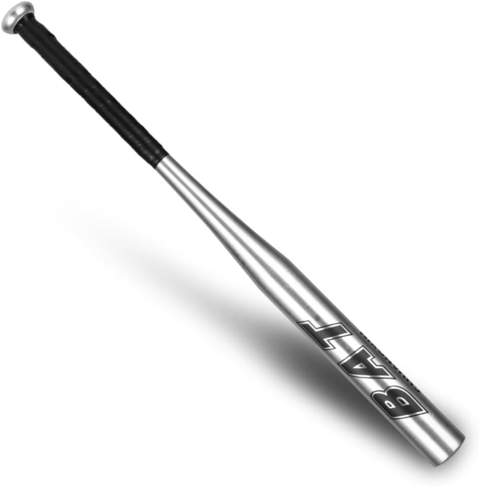 25'' Alloy Steel Baseball Bat Lightweight Youth & Adult Bat for Baseball | Sports Equipment for Training, Batting Practice & Casual Games, Aluminum Alloy Metal Bat for Sports & Outdoor Play