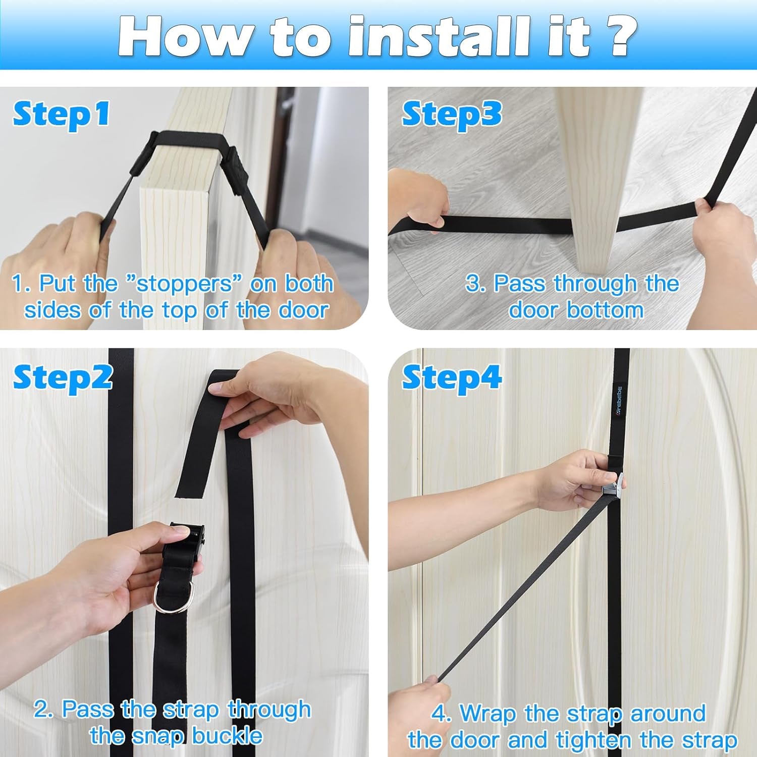 Door Anchor Strap for Resistance Bands…