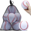 Foam Softballs,6 Pack 11 Inch Soft Softball for Beginner | Oversize Foam Baseballs with Mesh Bag for Indoor Outdoor Safely Training,Hitting Practice,Batting,Pitching,Unmarked