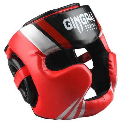 Boxing Head Protection Adult Fitness Equipment Aproved Closed Full Sports Headgear Men Women Sanda Helmets Kids Head Protector