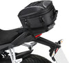 Motorcycle Tail Bag, Dual Use Motorcycle Rear Seat Bag with Waterproof Rain Cover, 22L-34L Expandable Motorbike Helmet Bag Luggage Storage Backpack with 6 Straps