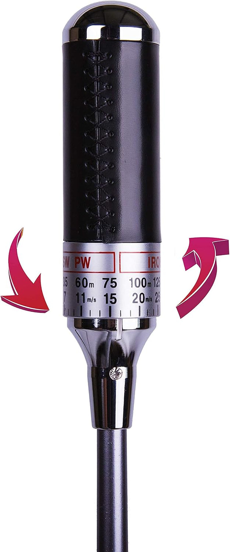 Hole in One: Golf Swing Trainer Patented for Distance, Rhythm, Tempo, Accuracy & Warmup