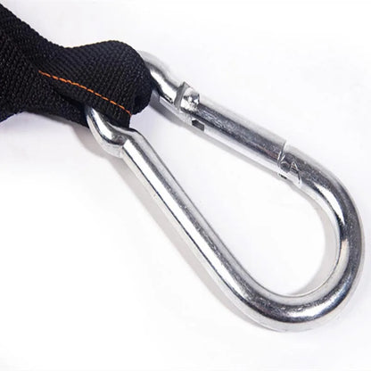 Hanging Ab Straps for Pull up Bar &amp; Core Strength Training - Soft Padded Exercise Straps for Ab Swing &amp; Leg Raises, Hang Bar Strap with 2 Steel Carabiners - Abs Equipment for Home &amp; Gym
