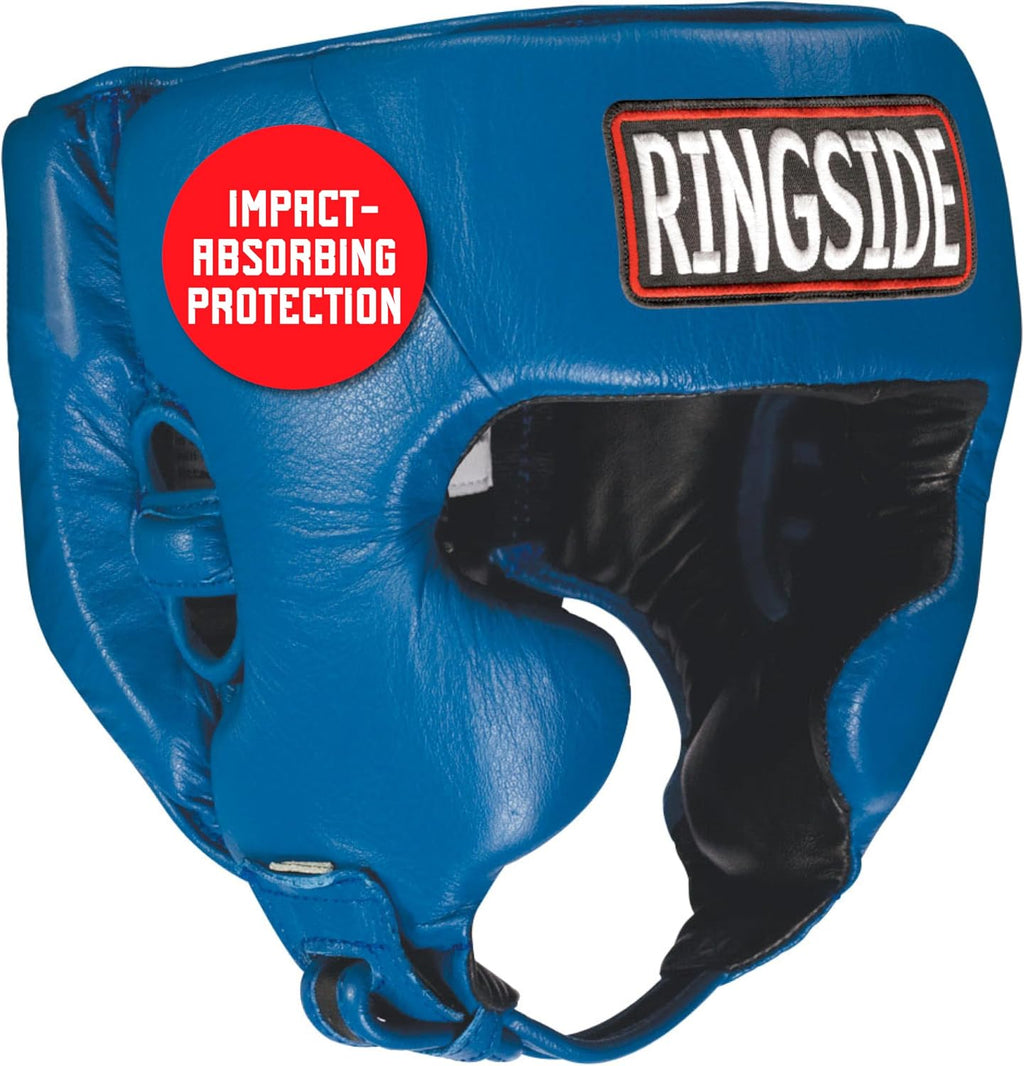 Competition-Like Boxing Headgear with Cheeks