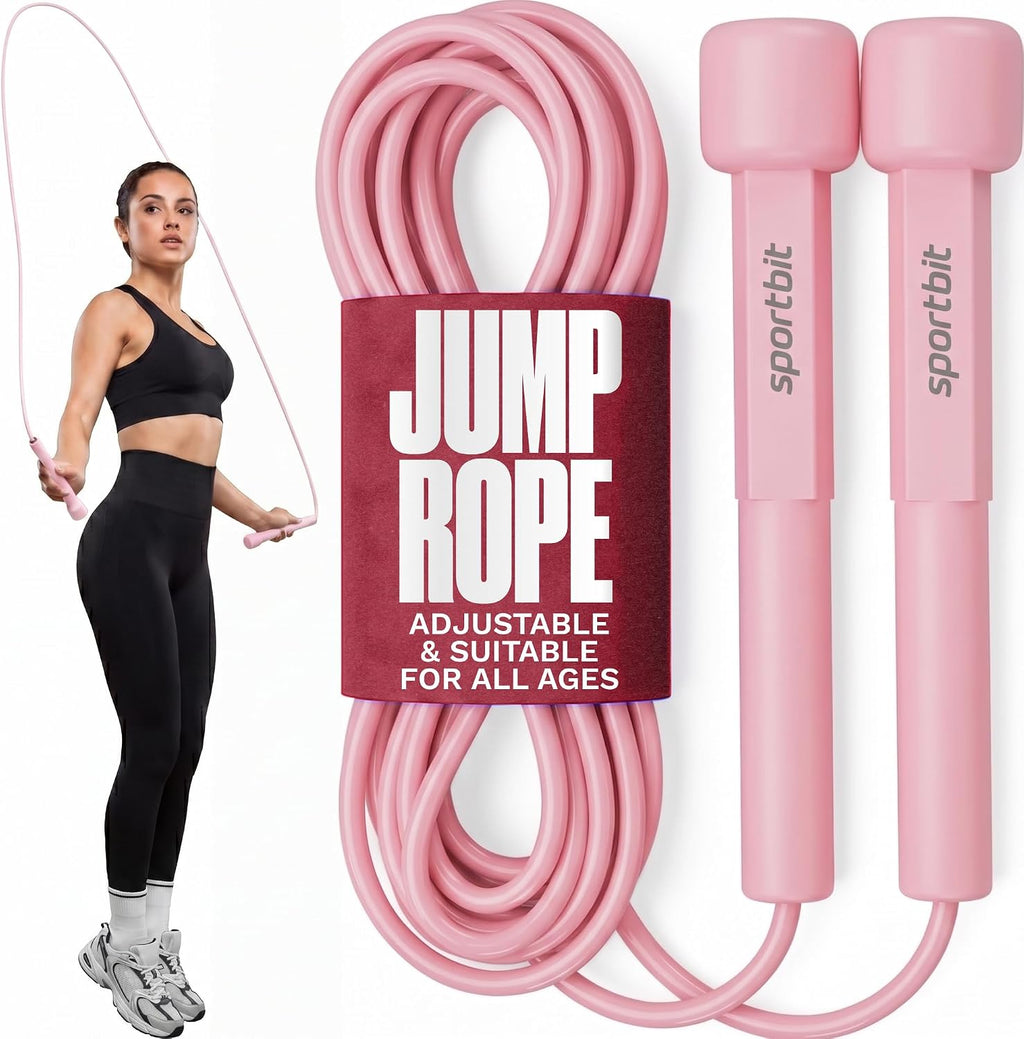 Adjustable Jump Rope for Fitness and Exercise | Fitness and Exercise, Cardio, Boxing, and Weight Loss, Speed Rope, Men & Women
