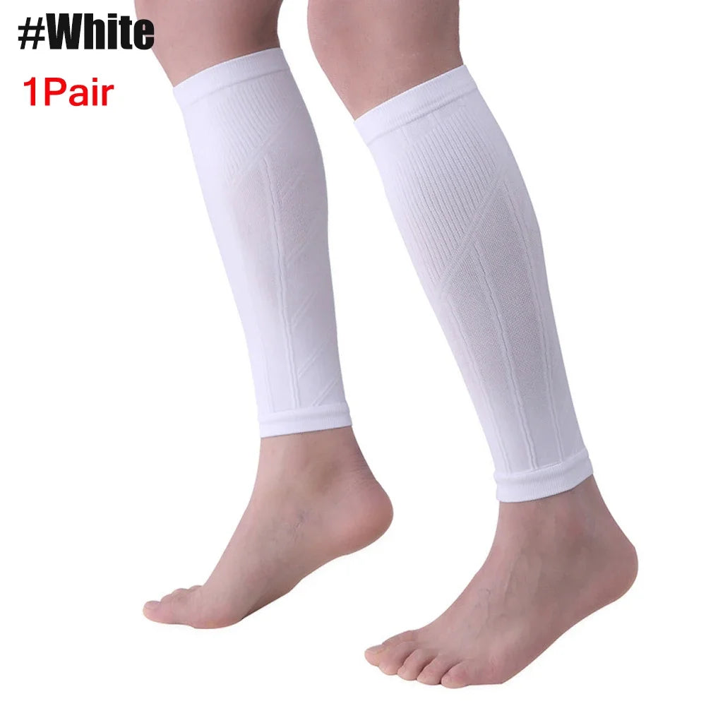 1Pair Calf Compression Sleeves for Men &amp; Women - Calf Support Leg Compression Socks for Shin Splint &amp; Calf Pain Relief