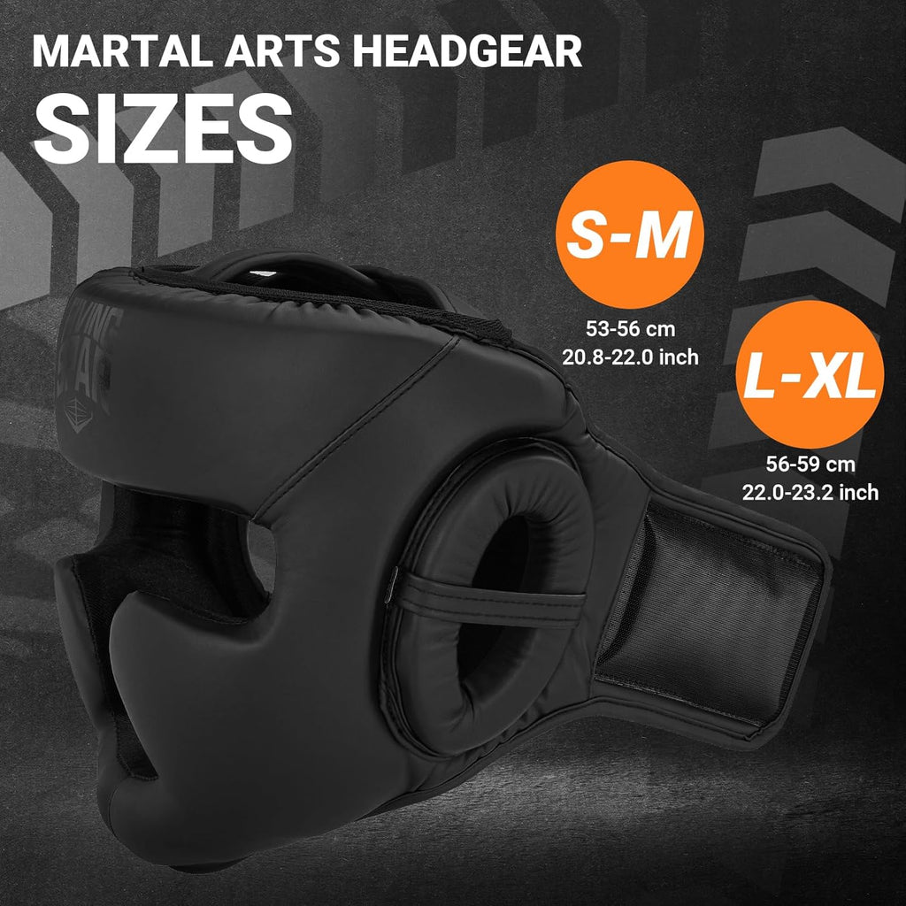 Boxing Headgear | Professional Training Equipment,For Adult Men & Women,For Mma,Head Guard,Muay Thai,Boxing,Wrestling,Sparring -