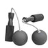 1 Pair PVC Cordless Jump Rope with Heavy Balls Sports Fitness Training Bodybuilding Exercise Rapid Home Gym Equipment