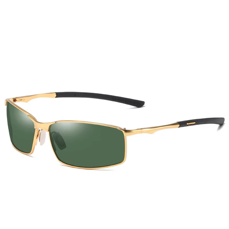 New Sunglasses Polarized Men Driving Glasses Color Night-Vision Goggles Cycling Road Kask Bicchieri Men Shades Cascos Pesca T336
