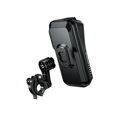 Bike Phone Handlebar Bag Holder Bike &amp; Sun-Visor Cover Handlebar Mount Base Touch-Screen Mobile Phone Waterproof Bike Bag