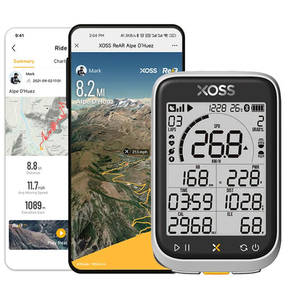 G3/G3+ GPS Bike Computer G/G+ Gen.3 Power Meter Cadence Speed Bicycle Odometer G3 plus Waterproof Lights Connection Cycling