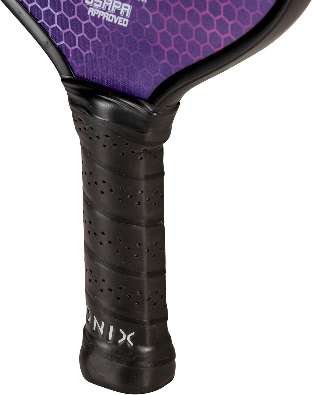 Graphite MOD Z5 Carbon Fiber Pickleball Paddle with Wide-Body Shape. Honeycomb Core, Graphite Face & Cushion Comfort Pickleball Paddle Grip