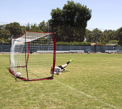 Portable Soccer Goal, Soccer Net with Collapsible Steel Base, Pop up Soccer Training Equipment, 1 Goal &amp; Zipper Storage Bag (12 X 6 FT)