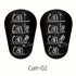 1 Pair Mini Football Shin Pad Wear-Resistant Shock Absorbing Leg Protector Lightweight Portable Soccer Training Shank Board
