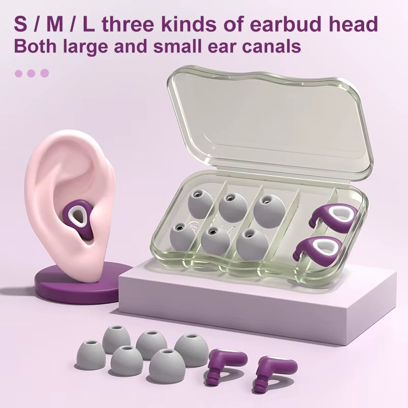 1 Set Ear Plugs for Sleeping Tapones Waterproof Swimming Ear Plugs Canceling Noise Ear Plug Oordopjes Earplugs Set