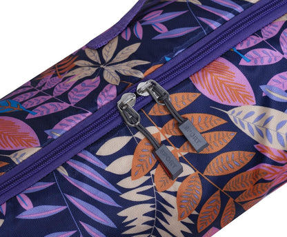Yoga Mat Bag with 2 Multi-Functional Storage Pocket and Adjustable Shoulder Strap Full-Zip Yoga Mat Carry Bag for Women