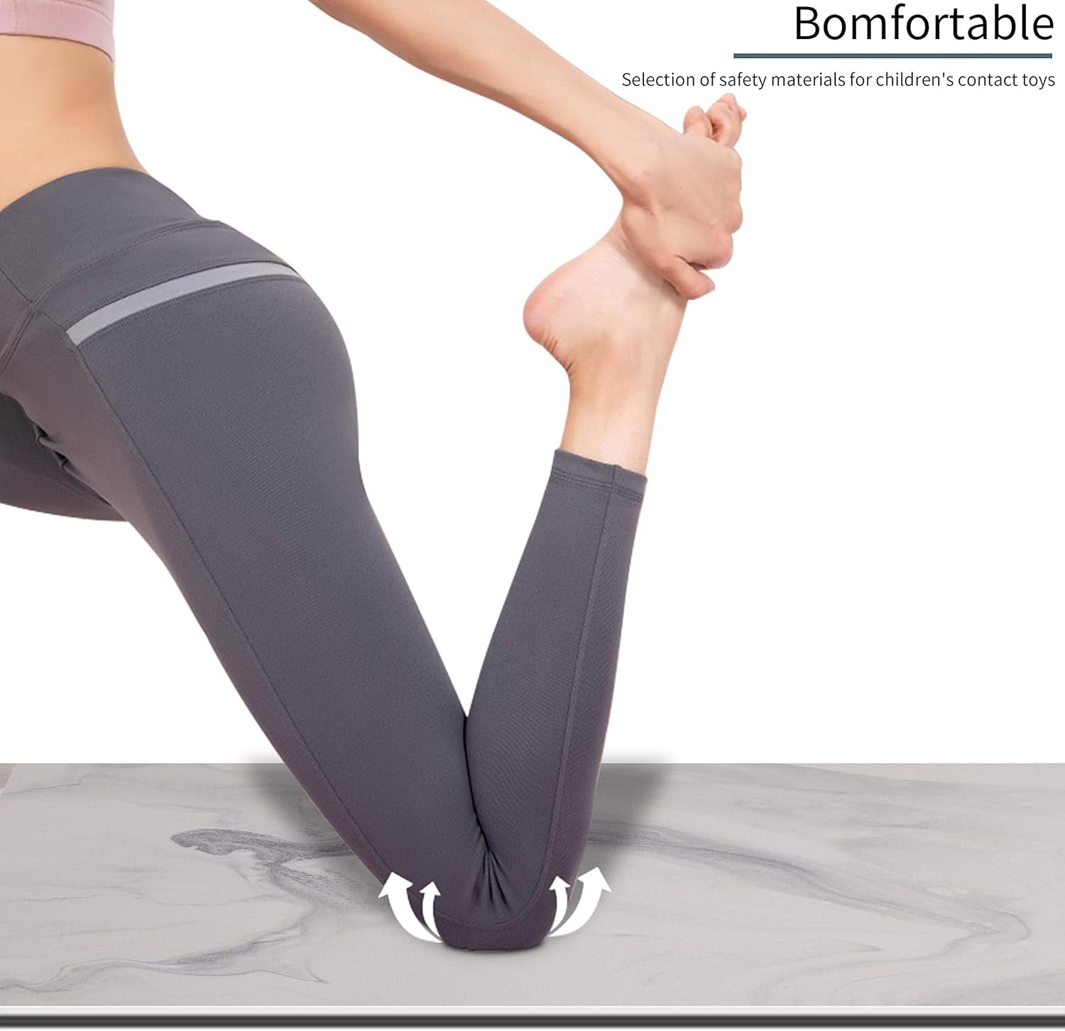 Printed Yoga Mat Non Slip Eco Friendly 72 X 27 Inch,Thick 1/4Inch Fitness Exercise Mat for Pilates,Gym Home or Workout Mat with Carrying Strap 6Mm