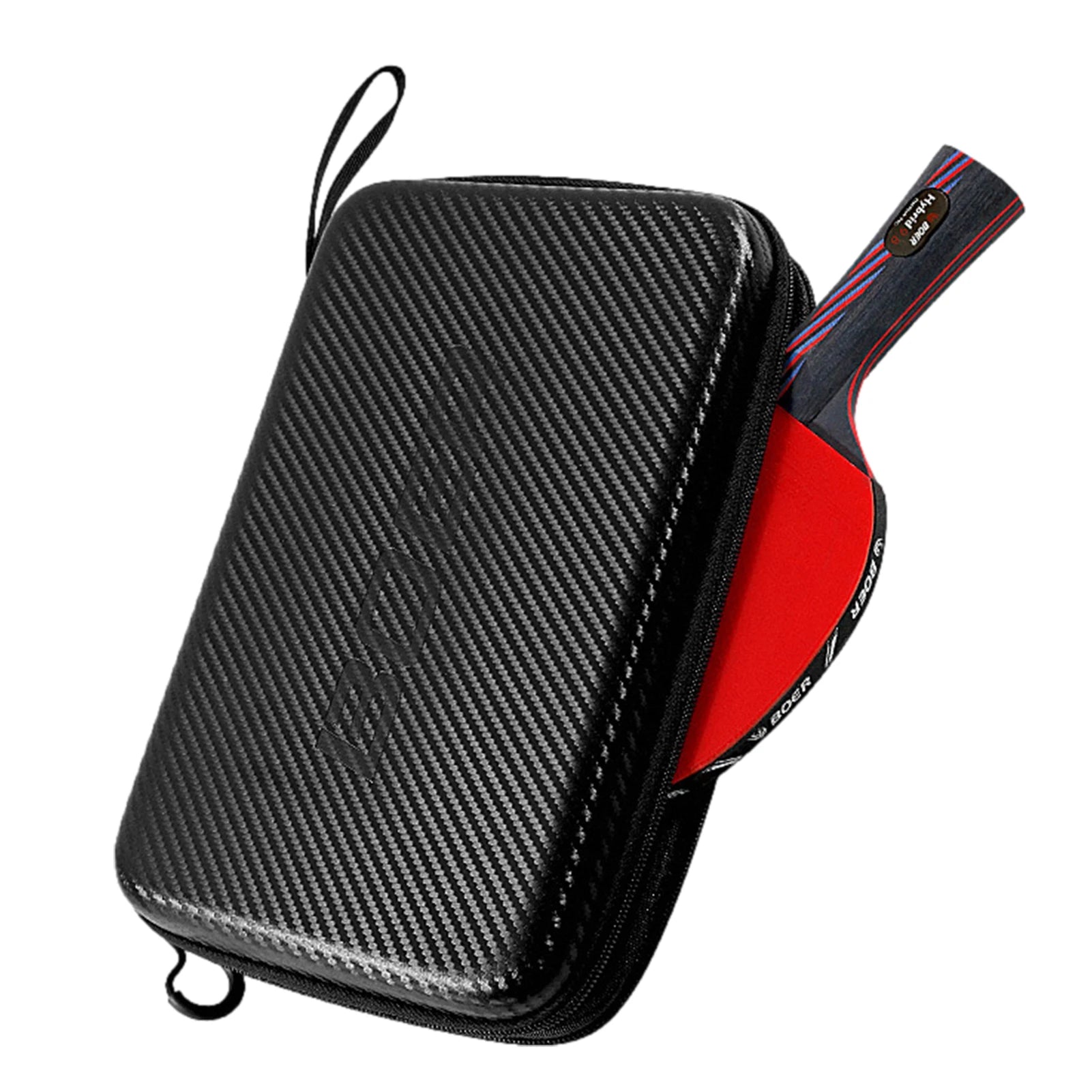 EVA Table Tennis Racket Case Hard Shell Ping Pong Racket Bag Portable Table Tennis Paddle Storage Box Racket Pocket Package