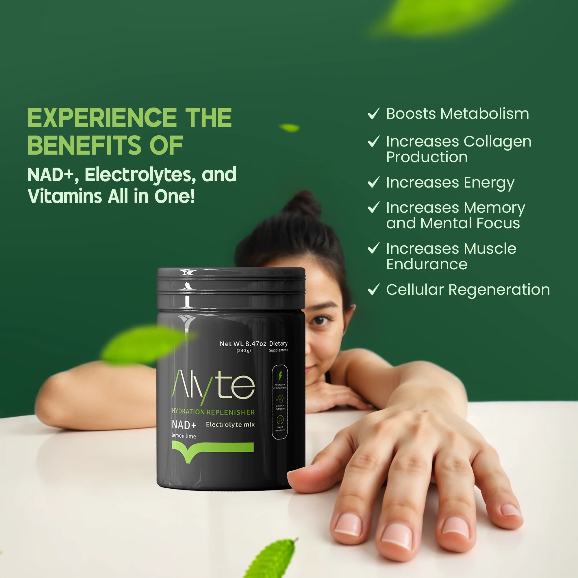 Hydration Replenisher NAD+ Electrolyte Mix