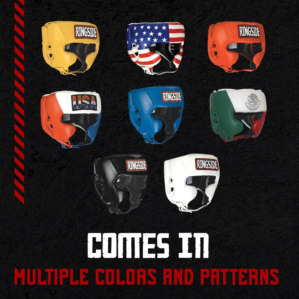 Competition-Like Boxing Headgear with Cheeks