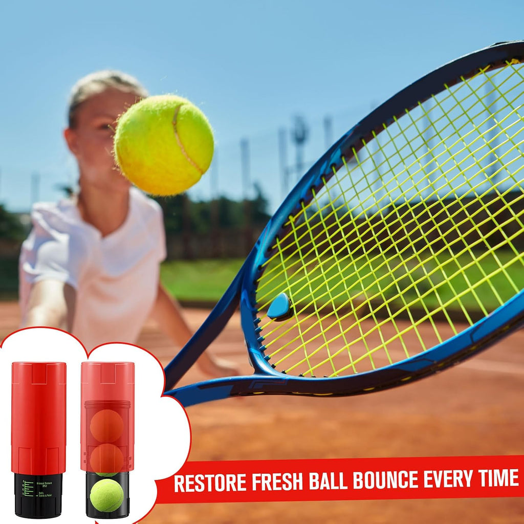 Tennis Ball Pressurizer for 3 Balls 14 Psi