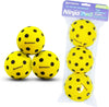 Ninja Ball 3 Pack - the Original Silent Pickleball Foam Pickleball Ball for Quiet Practice at Home Indoor or Outdoor Pickle Balls for Quiet Practice