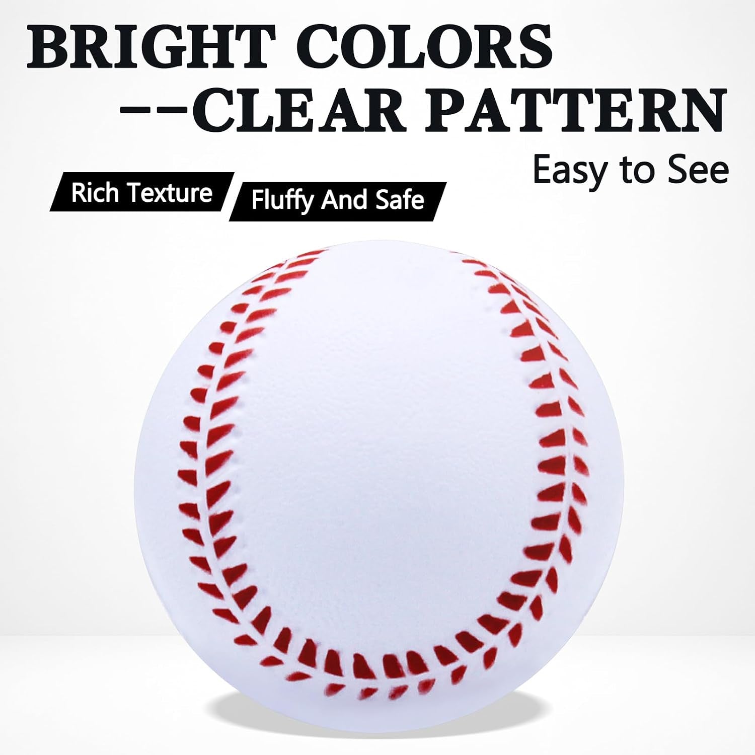 Foam Softballs,6 Pack 11 Inch Soft Softball for Beginner | Oversize Foam Baseballs with Mesh Bag for Indoor Outdoor Safely Training,Hitting Practice,Batting,Pitching,Unmarked