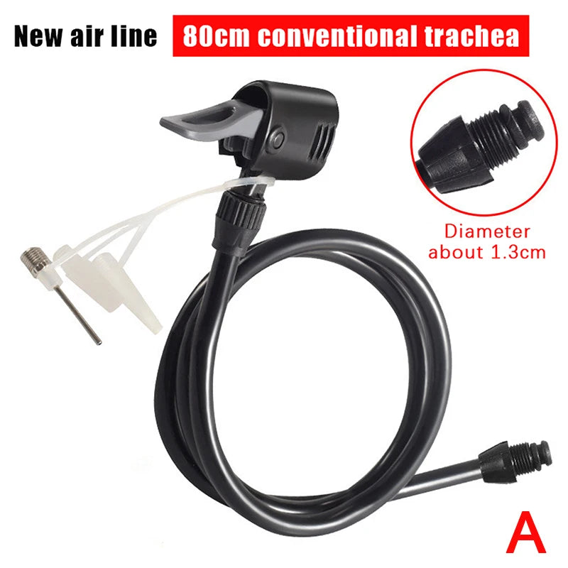 Bicycle Air Pump Extension Tube Pump Bicycle Hose Air Pump Connector Bike Air Pump Tire Inflator Nozzles Accessories Pump Hose
