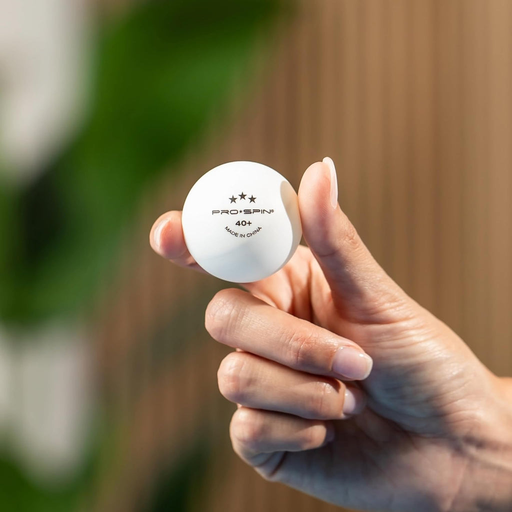 High-Performance Ping Pong Balls (12/24/60 Pack Sizes) | White 40+ Table Tennis Balls | Premium ABS Plastic | Professional Quality | Official Size & Weight | Indoor & Outdoor Games