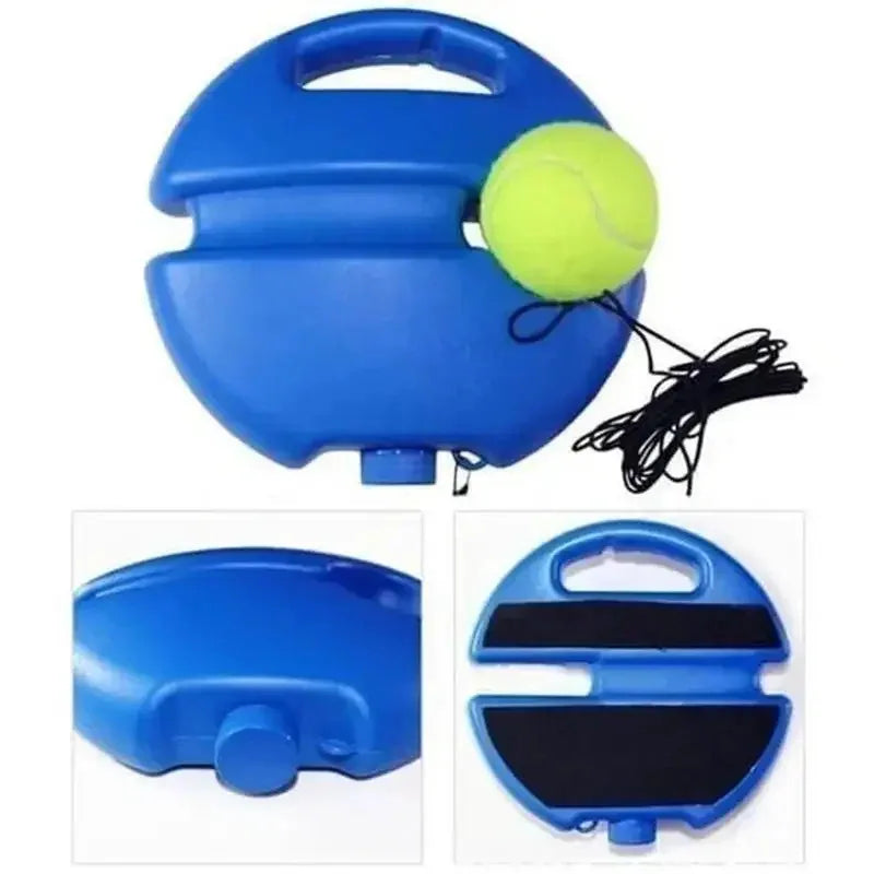 Tennis Trainer with 1Pc Tennis Ball for Beginner, Tennis Rebounder Set for Self Training, Auxiliary Training Equipment