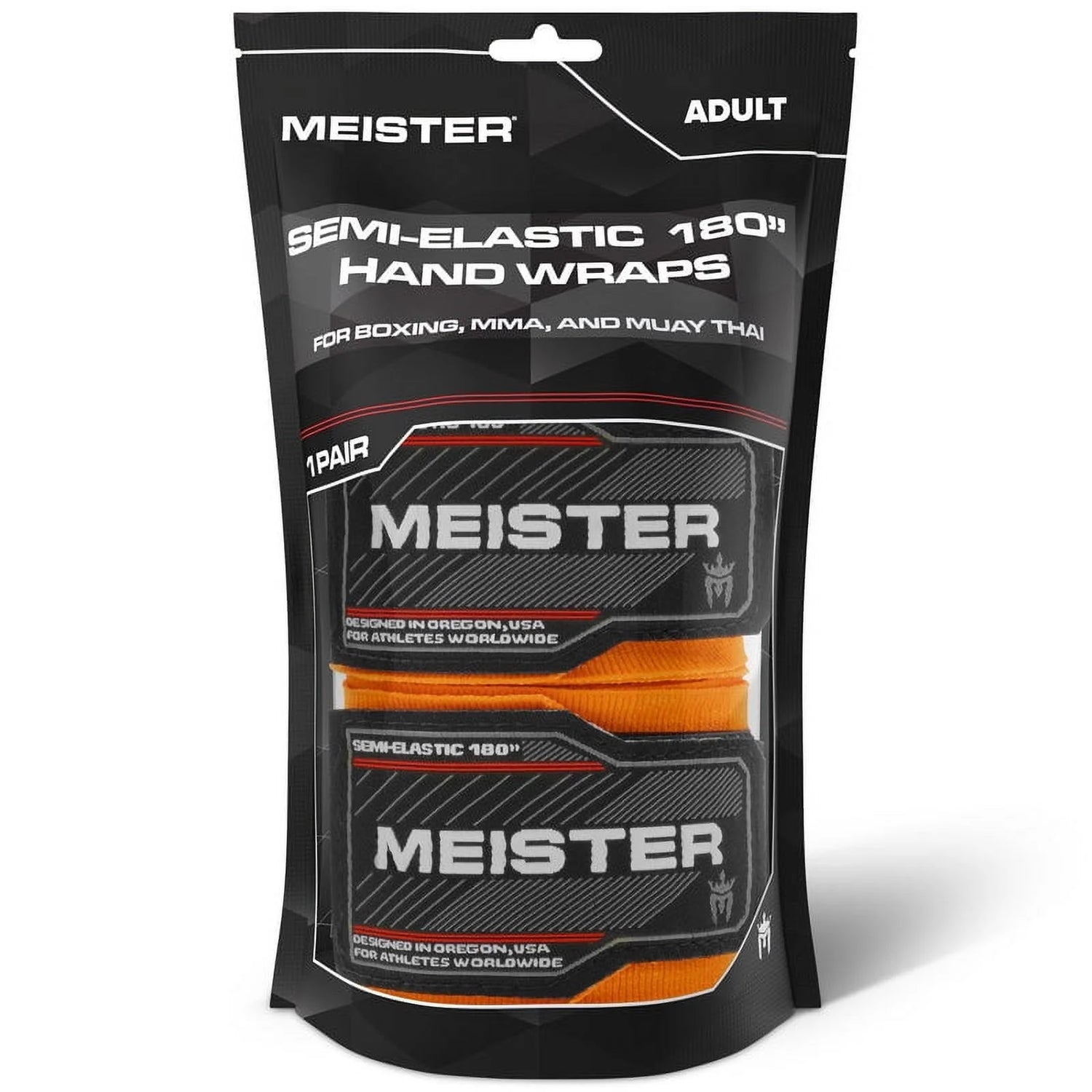 180" Semi-Elastic MMA Hand Wraps (Pair)