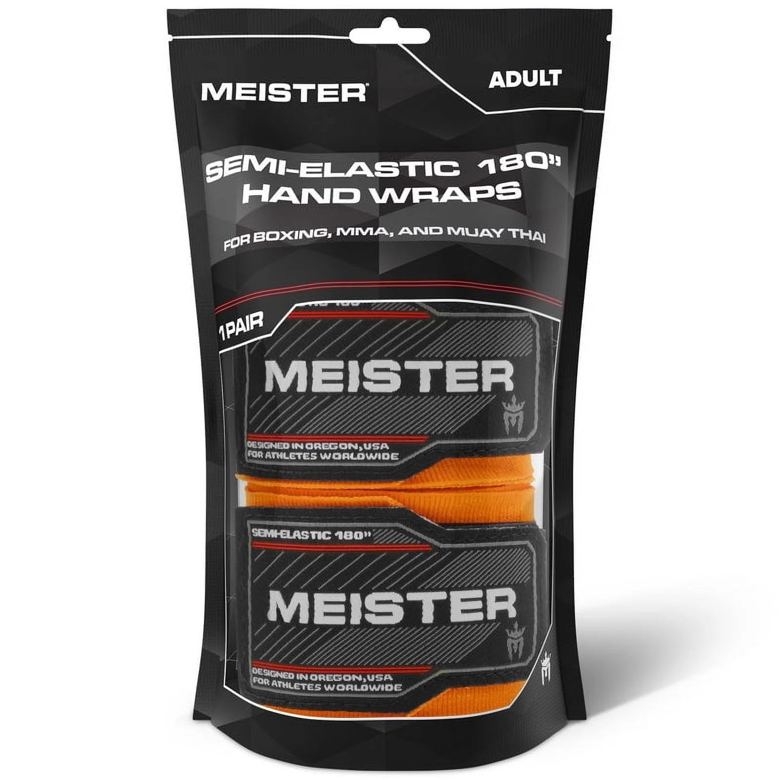 180" Semi-Elastic MMA Hand Wraps (Pair)