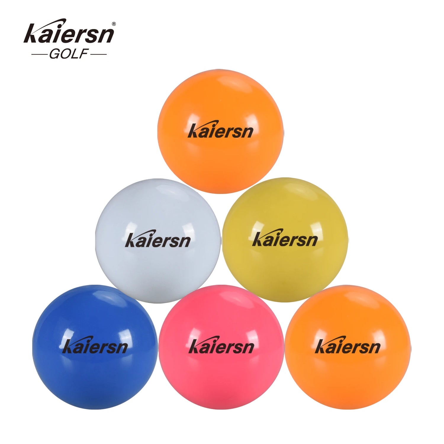 Colorful Park Golf Balls - 6Cm/2.36In Durable Practice Balls for Outdoor Training, Kids &amp; Adults (Multicolor Options)