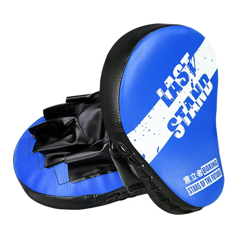 Sports Punching Mitts for Men, Women, &amp; Kids, Leather Focus Mitts for Martial Arts &amp; Boxing Training, Curved Punch Mitts for Kar