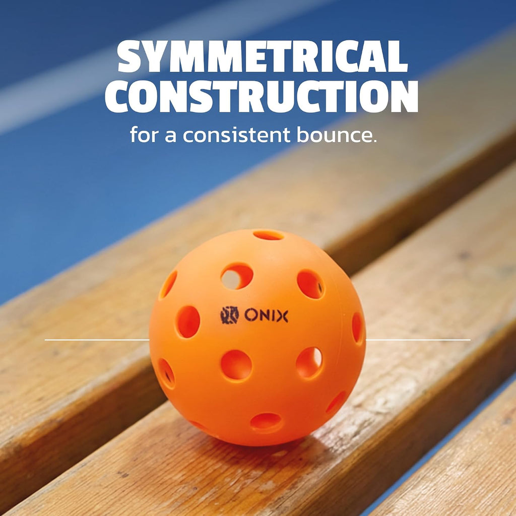 Recruit Ready‑To‑Play Indoor Pickleball Balls with Superior Welding Design — Durable Construction, Consistent Bounce, and Ideal for Fun and Competitive Indoor Play