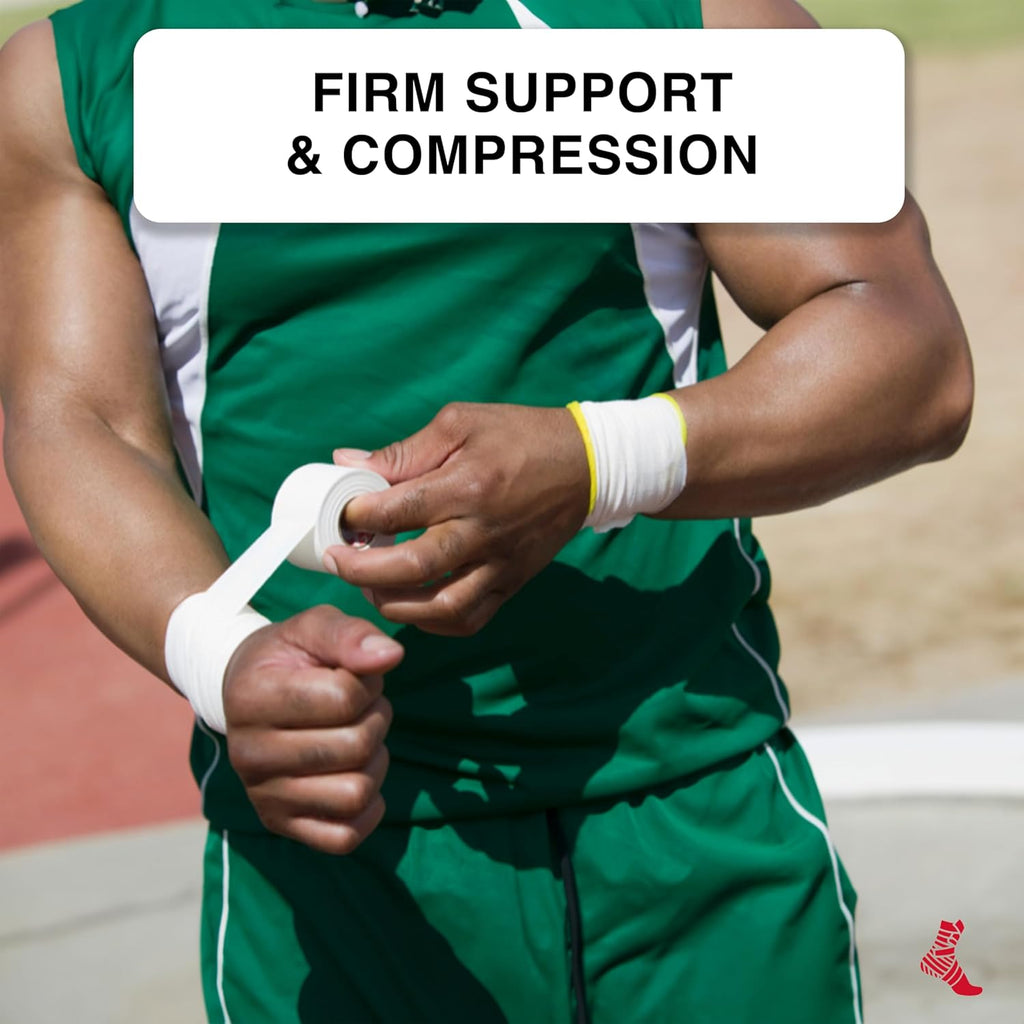 Sports Medicine Mtape Rolls Team Pack, Quality Athletic Tape, Easy to Tear for Fast & Effective Taping, 1.5" X 10 Yards per Roll, 32 Rolls