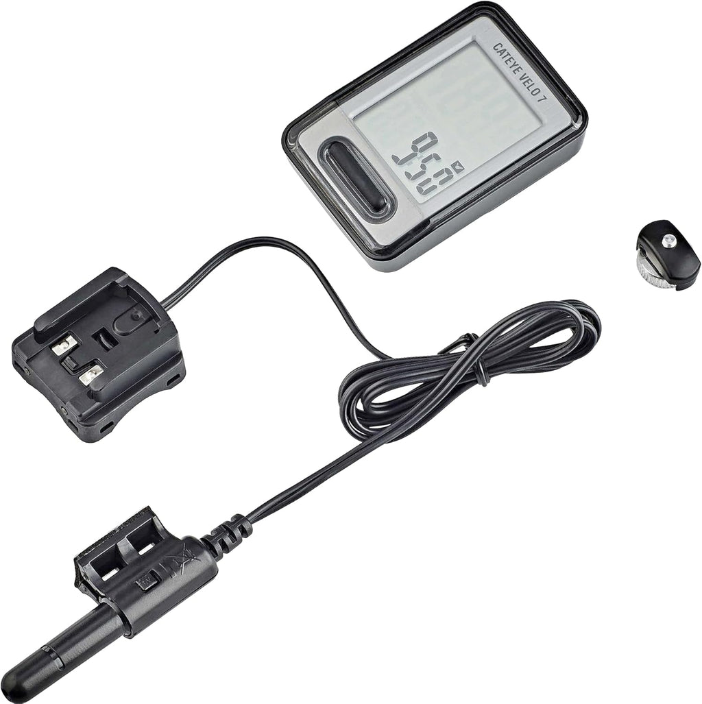 Wired Bike Computer | Entry-Level Speedometer and Odometer, Perfect for Beginner Cyclists, Auto Start/Stop, Easy Setup for Road, MTB, Gravel Bikes