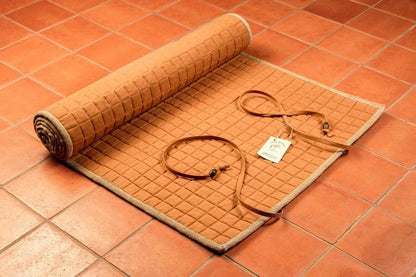 Wild Hemp Yoga Mat. 100% Handmade, Eco Friendly, Natural and Biodegradable. Naturally Rubber &amp; Latex Free