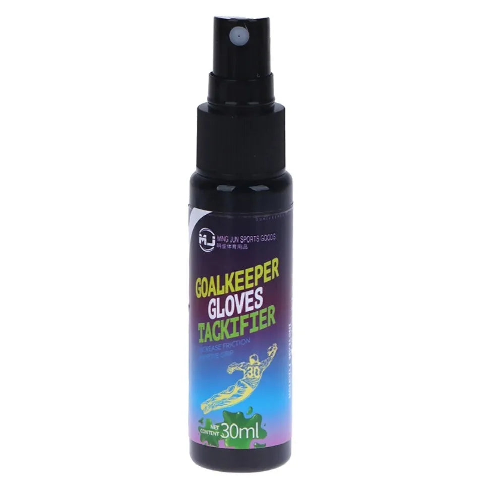 1Pc 30Ml Goalkeeper Glove Football Grip Spray for Goalkeeping Gloves Non-Slip Enhanced Sticky Baseball Replacement Glove Glue