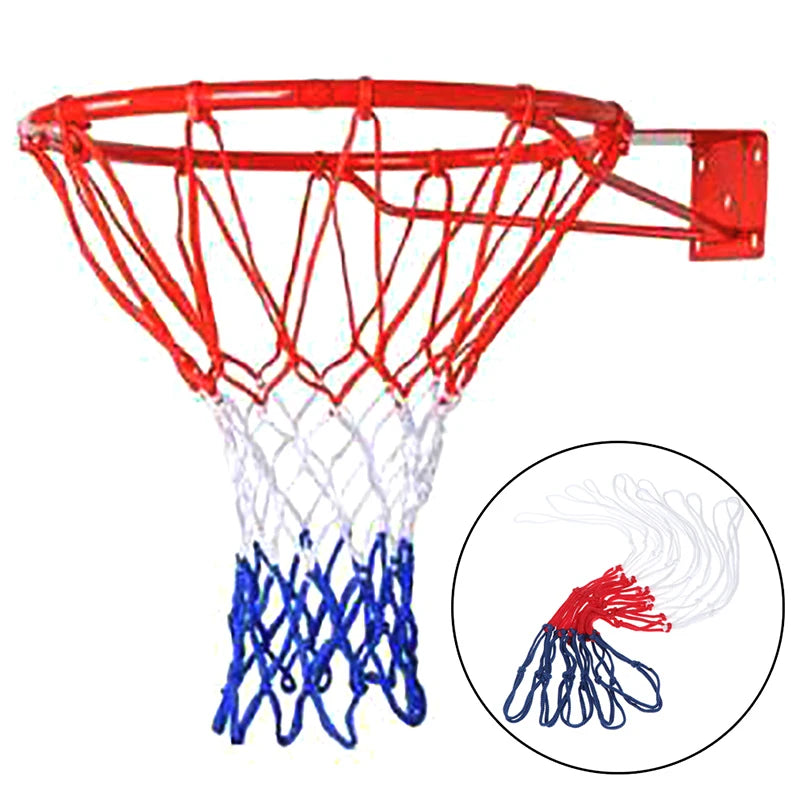 Standard Basketball Net Nylon Hoop Goal Standard Rim for Basketball Stands