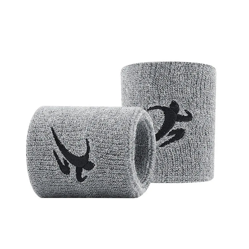 Sports Wristbands for Men Women - Breathable Sweat Absorbing Wrist Support for Running Basketball Tennis Gym Fitness Workout