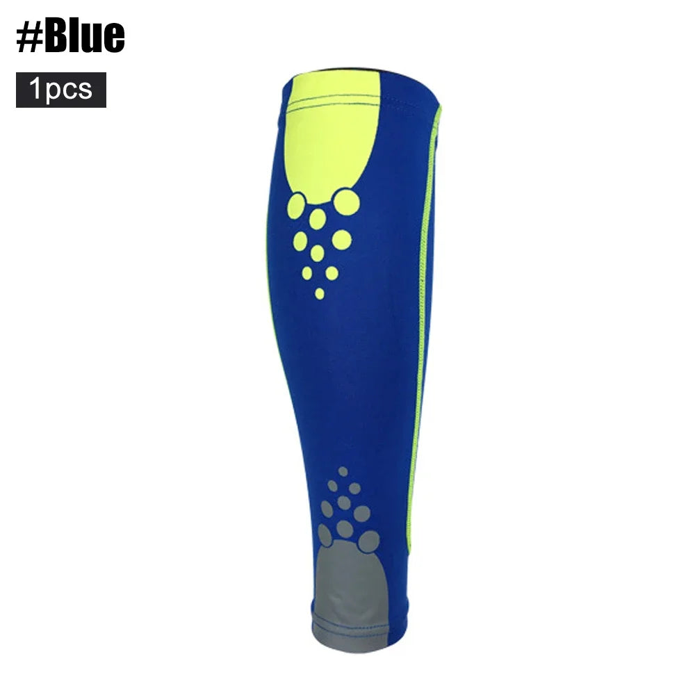1PC Sport Leg Compression Socks Strong Calf Compression Sleeve Support for Men Women Running Cycling Vein Calf Guard Pain Relief