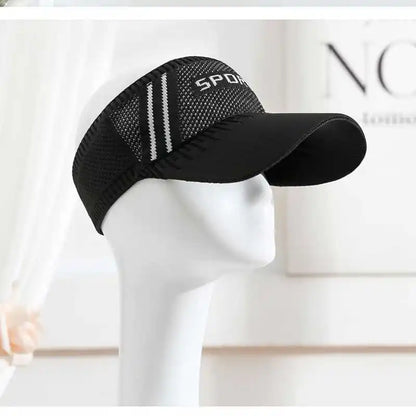 Outdoor Sport Visors Hat Caps Top Air Breathable Casual Sun Visor Running Hat Cap for Women Men Summer