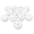 Uncrushable 9" Plastic Practice Baseballs, White, 12 Pack, 0.7 Lbs, New