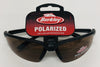 Lanier Polarized Fishing Sunglasses, Matte Black / Brown, Adult
