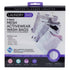 4 Pack Active Wear Wash Bag Set, 16" X 19" and 12" X 15", White, Grey