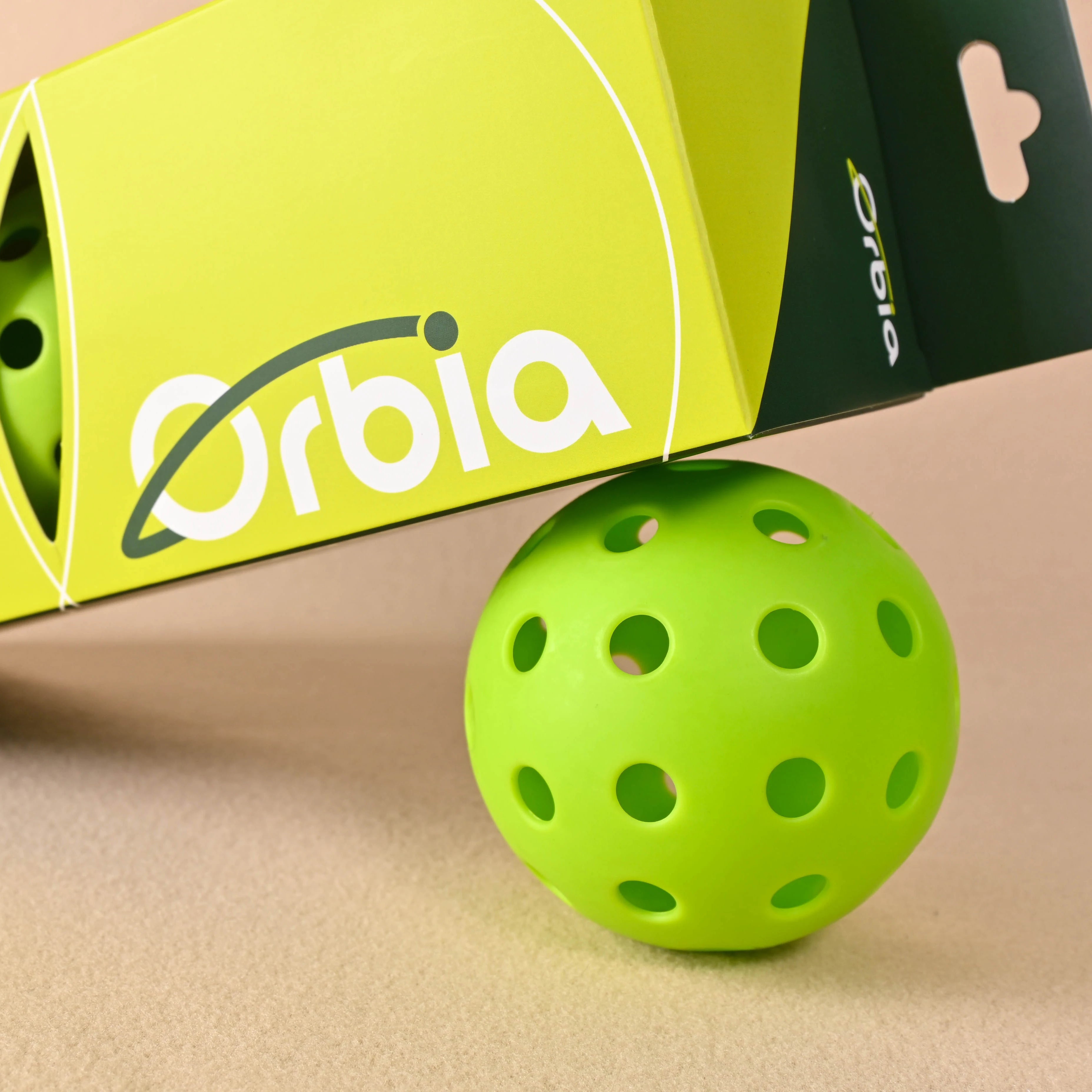 Sports 3Pcs Durable Pickleball Balls Outdoor 40 Holes Training Pickleball Accessories 74Mm Standard Pickle Balls