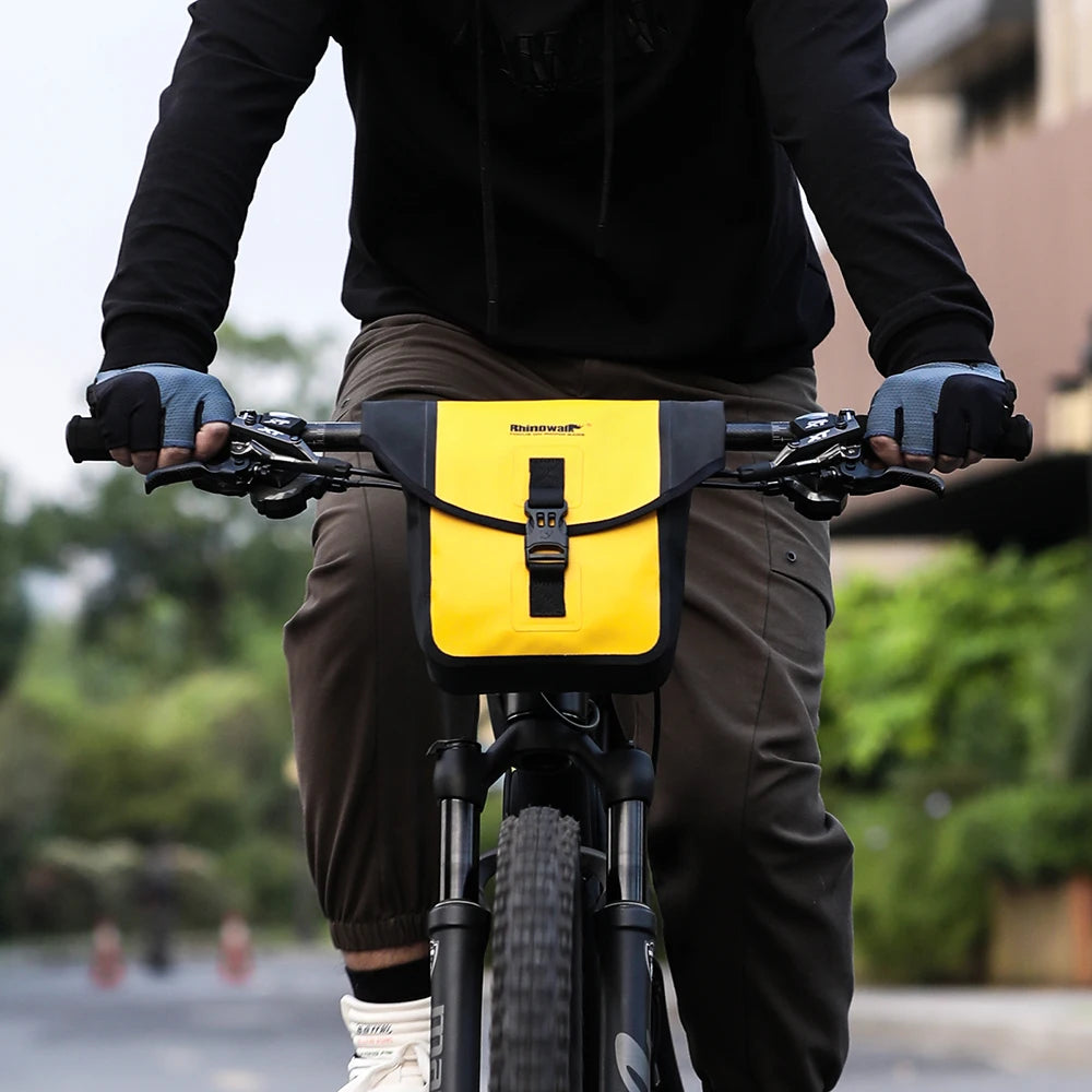 Bicycle Bags Handlebar Bag Waterproof Frame Pannier Bag Multifunction Portable Shoulder 2023 New Bag Bike Accessories