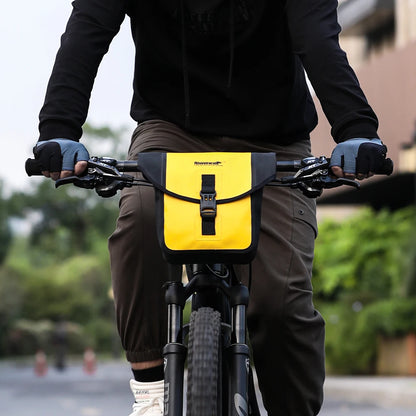 Bicycle Bags Handlebar Bag Waterproof Frame Pannier Bag Multifunction Portable Shoulder 2023 New Bag Bike Accessories