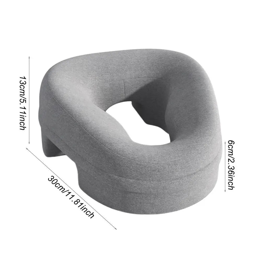 Face down Pillow Stomach Sleeping Pillow Face down Pillow Prone Home Massage Headrest for Massage Recovery Equipment